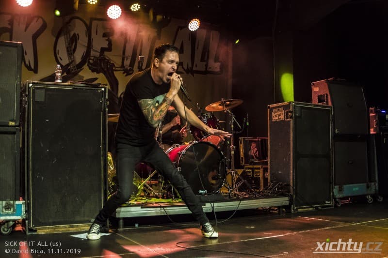 Sick Of It All, Comeback Kid, Cancer Bats 2019 / Praha