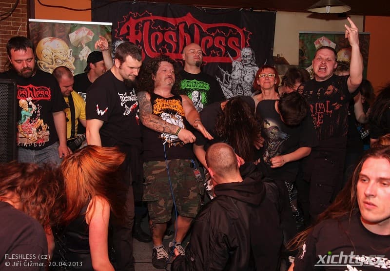 Fleshless- 20 Years Of Grinding 2013 / Děčín