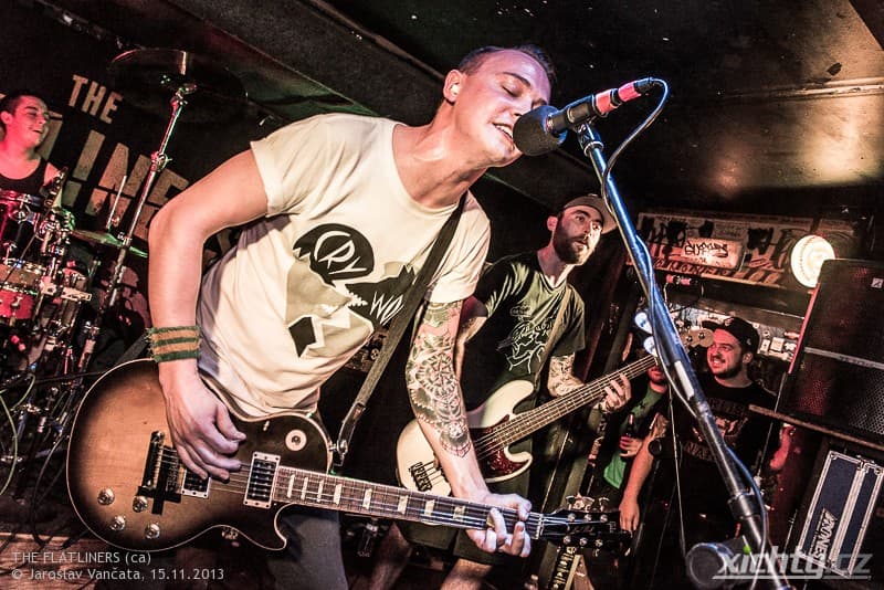 Flatliners (Ca) Astpai (At) Worldhood (Cz) 2013  / Praha