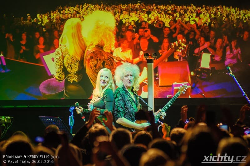 Brian May & Kerry Ellis 2016  / Brno