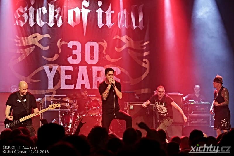 Sick Of It All - 30 Let Kapely! 2016  / Praha