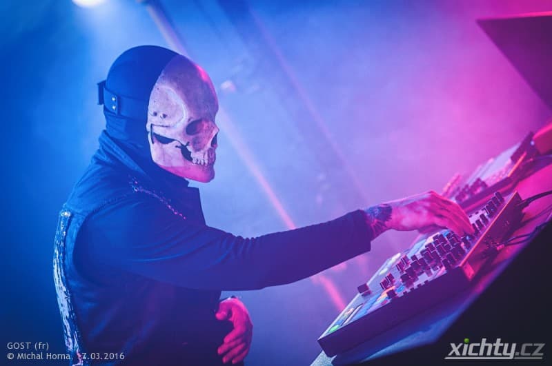 Perturbator, Gost, Dan Terminus 2016 / Praha