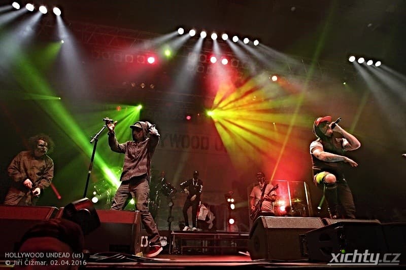 Hollywood Undead + Attila 2016  / Praha