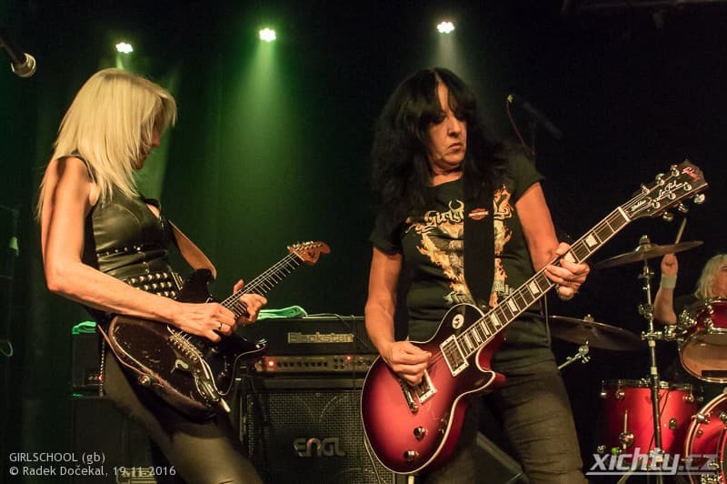 Girlschool, Roxor, Iras 2016  / Praha