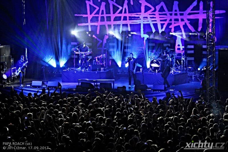 Papa Roach, De Staat 2017 / PRAHA