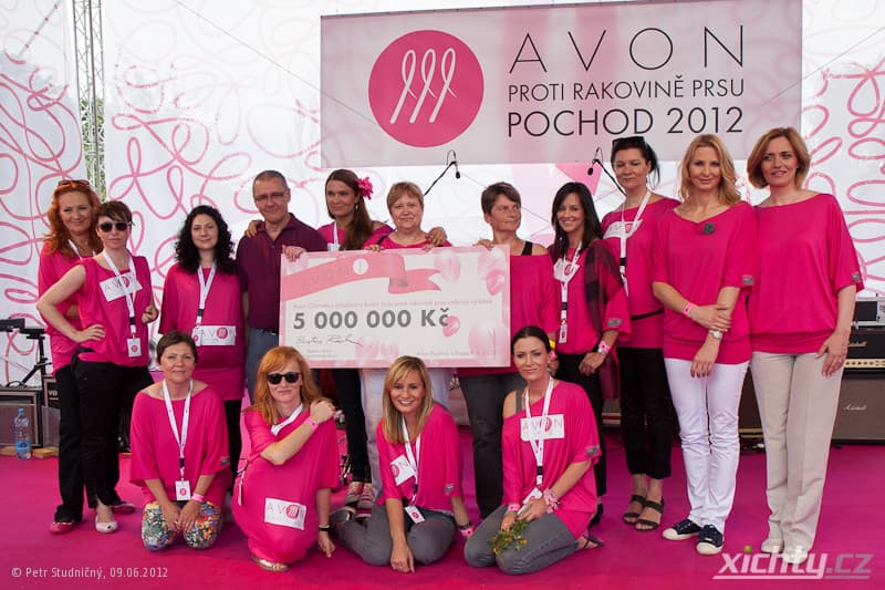 Avon Pochod Proti Rakovině Prsu 2012 / Praha