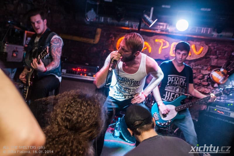 All The Shelters, Bu-Fu (Křest Desky) & Fourth Face 2014 / Praha