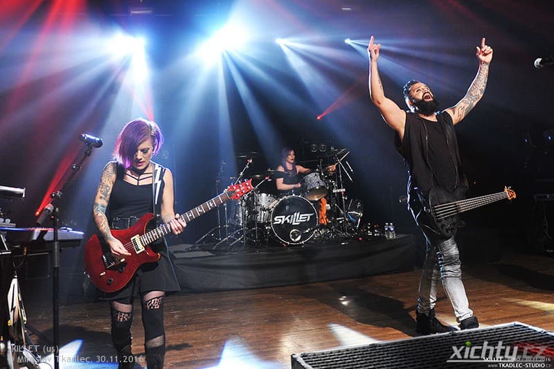 Skillet (Us) 2016 / Brno