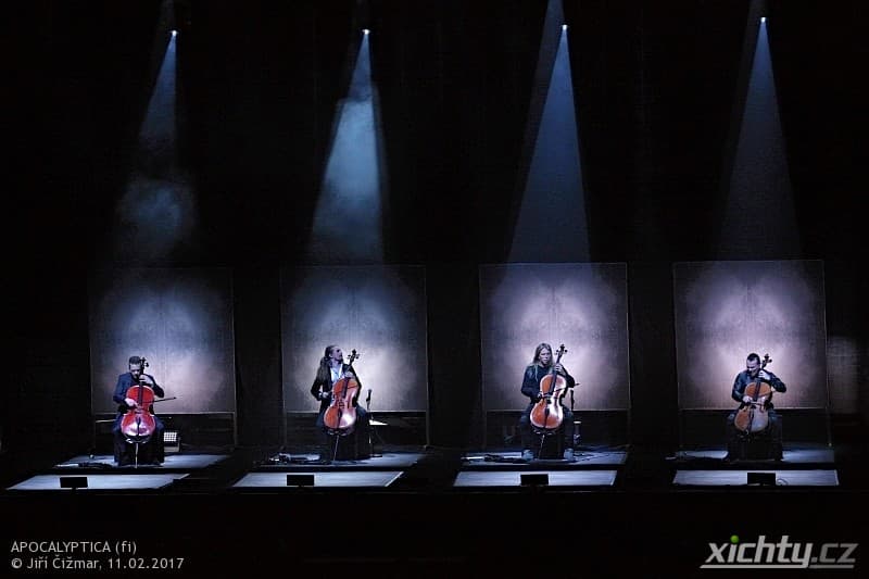 Apocalyptica - 20 Years Playing Metallica By Four Cellos 2017 / Praha