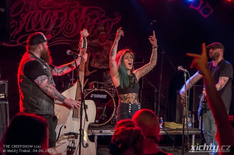 The Creepshow + Time Shifters 2017 / Praha