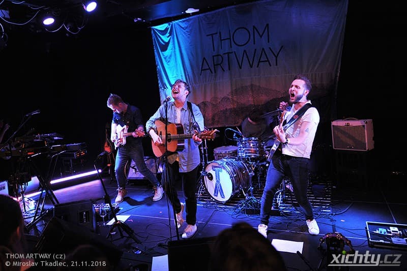 Thom Artway │ Křest Alba - All I Know │ Kabinet Múz 2018 / Brno